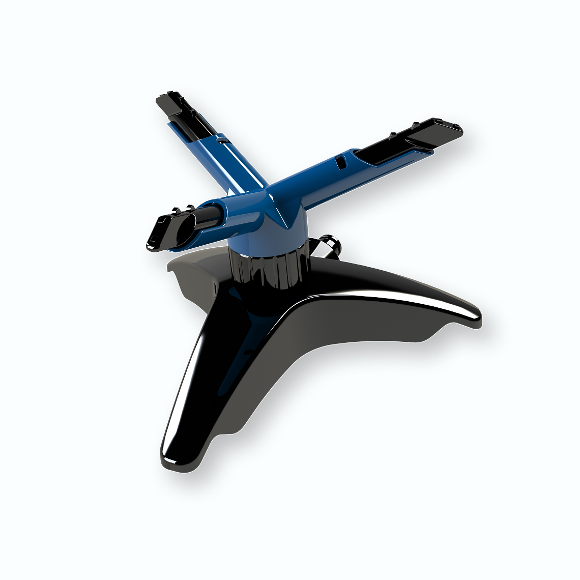 Béc tưới cây 3 trục xoay 360 độ cắm đất Joinex Tree - Xanh lam